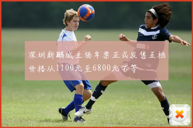 深圳新鹏城主场年票正式发售五档价格从1100元至6800元不等